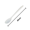 Colher Profissional Silicone 45cm Branca Weck