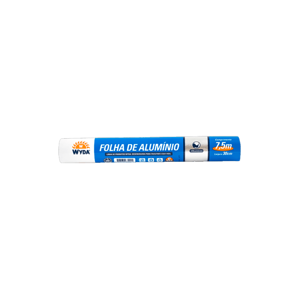 Folha de Alumínio Wyda 30cm x 7,5m