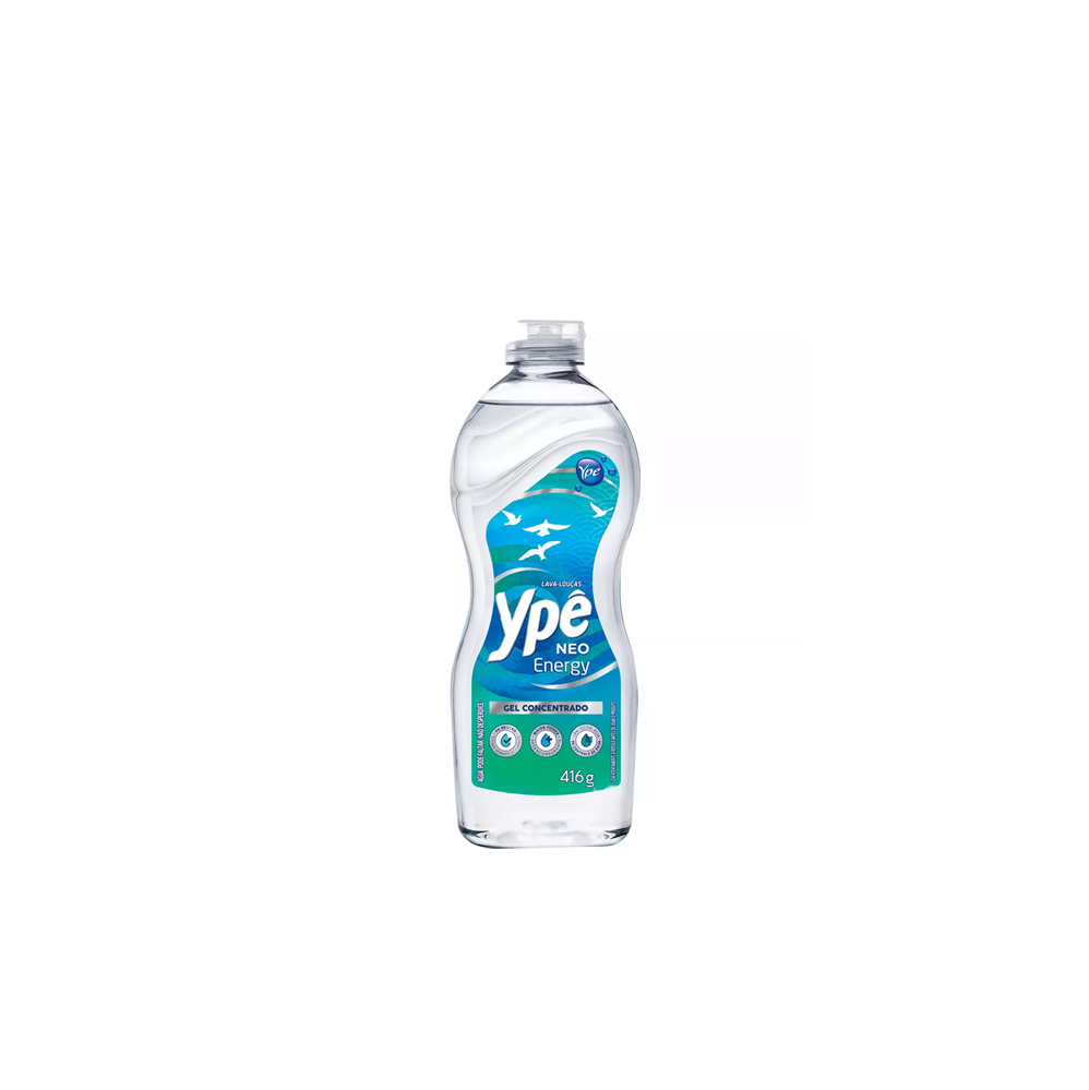 Detergente Líquido Ypê Gel Concentrado Neo Energy 406g