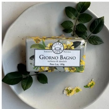 Sabonete Barra Giorno Bagno Verbena e Sândalo 180g