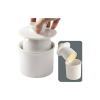 Manteigueira Francesa Hauskraft Manhattan Branca Porcelana