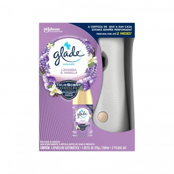 Aromatizador Spray Automático Glade Lavanda Aparelho + 1 Refil