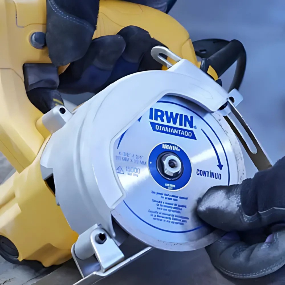 Disco de Corte Diamantado Liso Contínuo Irwin 110mmx20mm 
