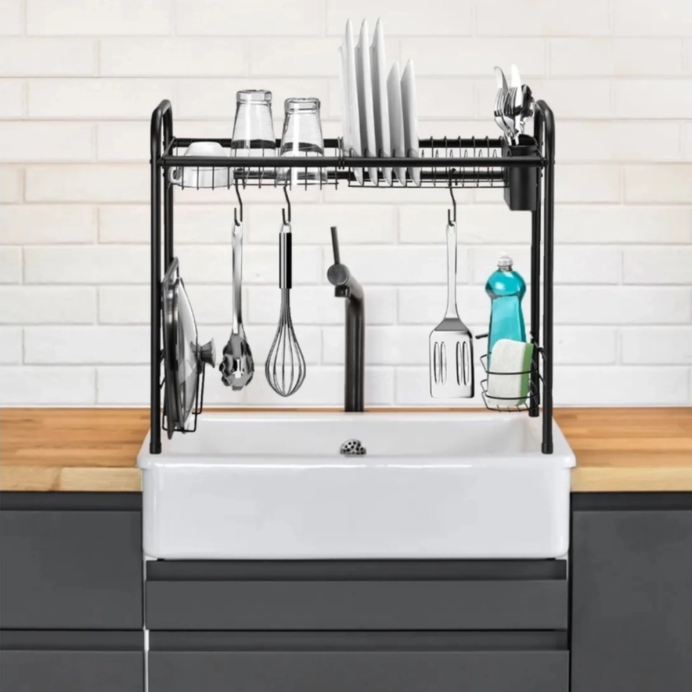 Escorredor de Louças Suspenso Rack 1 Arthi Black
