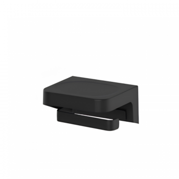 Porta Papel Higiênico de Parede <Ou> Eleve Preto