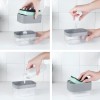 Dispenser para Detergente Porta Esponja <Ou> 550mL Trium Bege