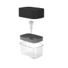 Dispenser para Detergente Porta Esponja <Ou> 550mL Trium Preto