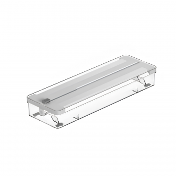 Organizador e Cortador de Rolos Duplo <Ou> Clear Gavetas
