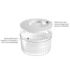 Secador de Saladas <Ou> 5,5L Clear Fresh