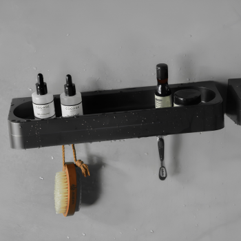 Prateleira de Parede Horizontal <Ou> Eleve Preto