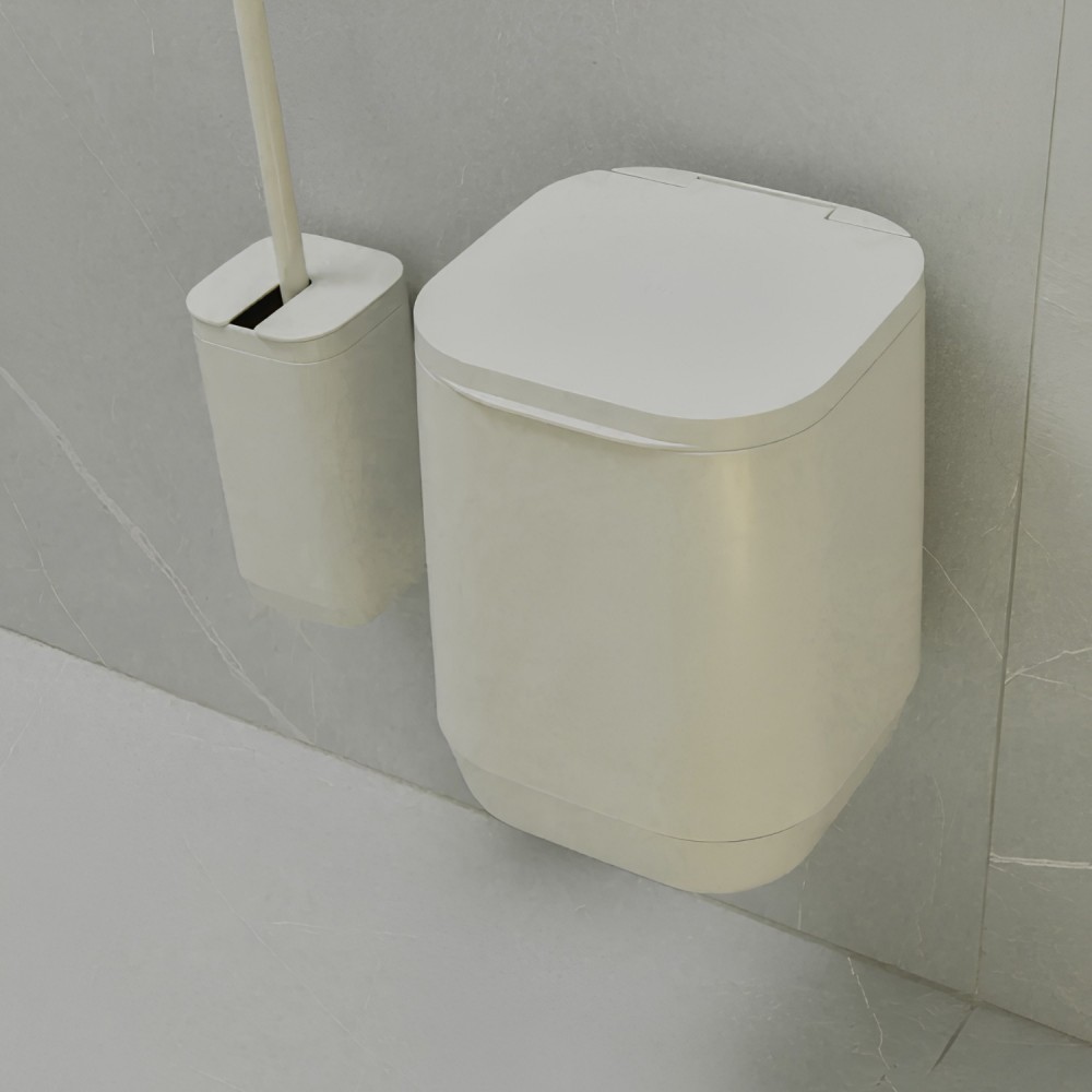 Lixeira de Piso/Parede <Ou> 6L Aura Bege