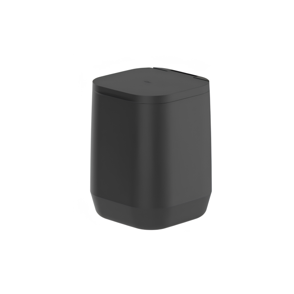 Lixeira de Piso/Parede <Ou> 6L Aura Preto