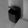 Lixeira de Piso/Parede <Ou> 6L Aura Preto