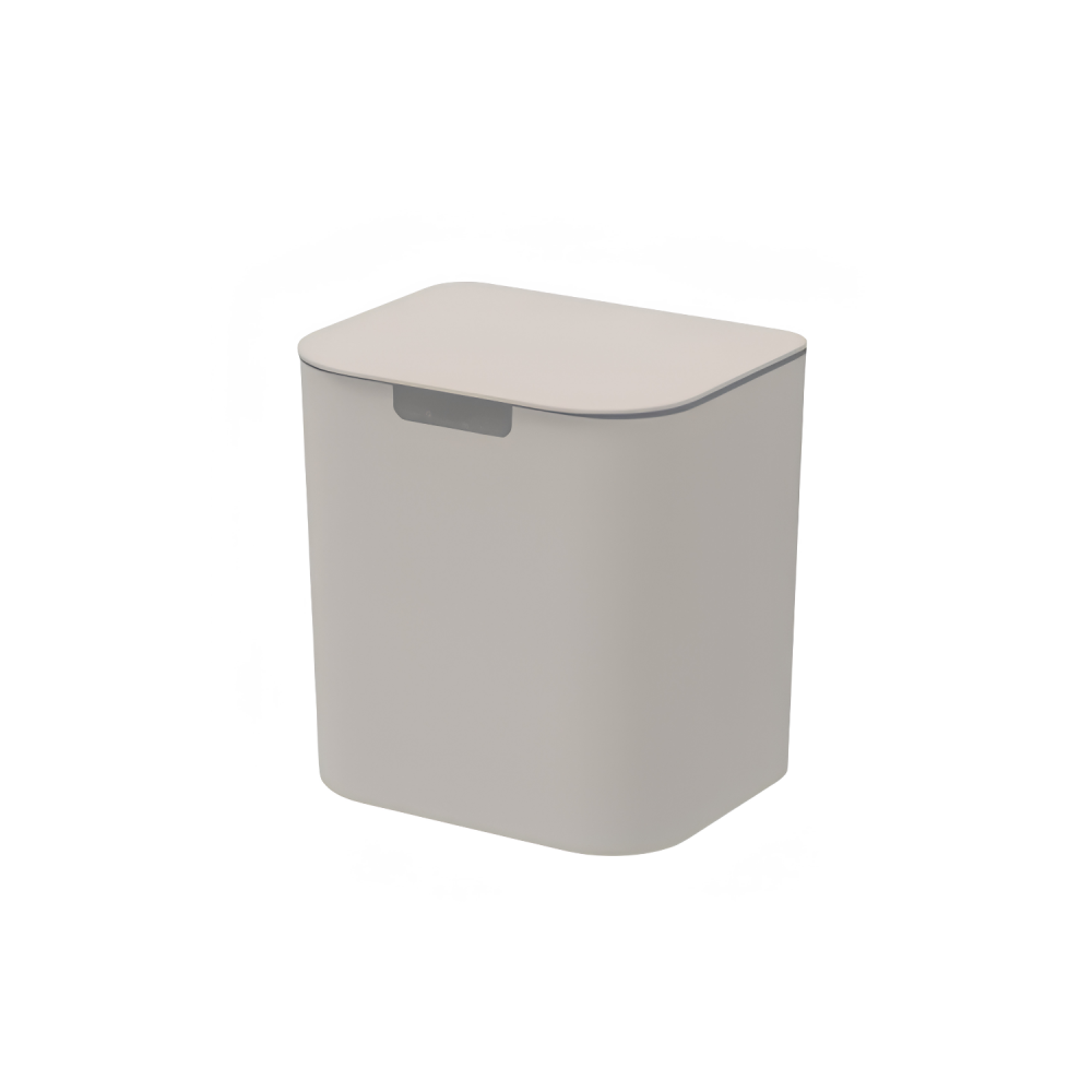 Lixeira de Bancada/Parede <Ou> 5L Liv Bege