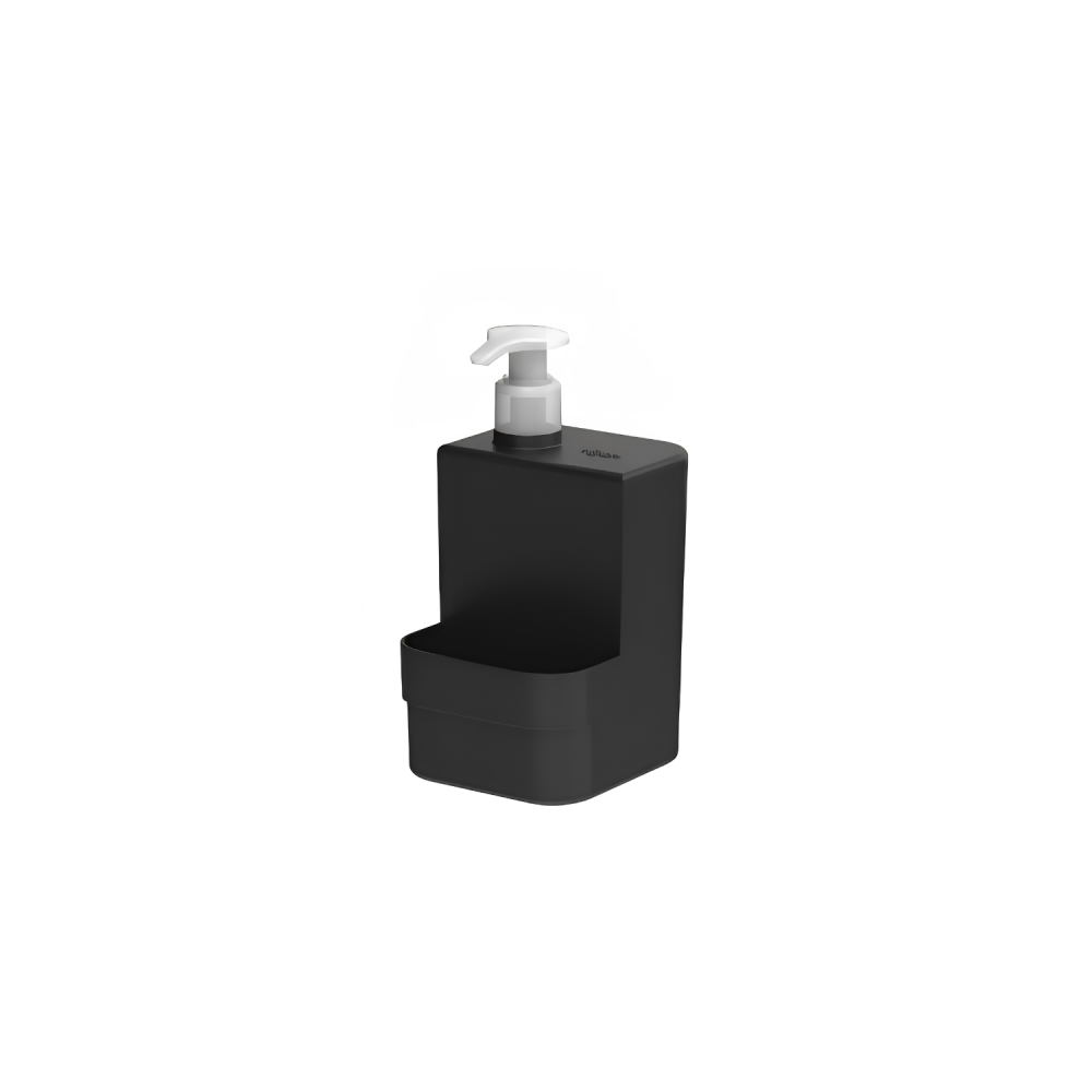 Dispenser para Detergente e Esponja <Ou> Trium Preto