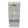 Cesto de Roupas com Tampa <Ou> 49L Com Tampa Grid Bege