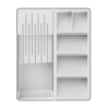 Organizador de Facas e Talheres <Ou> Clear Gavetas