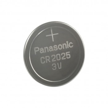 Bateria de Lítio 3V Panasonic CR2025 com 1 unid.