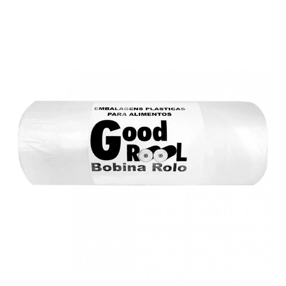 Bobina Plástica Picotada Goodroll 25x35cm com 500 unid.