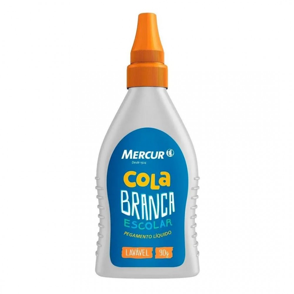 Cola Branca Mercur 90g Branca