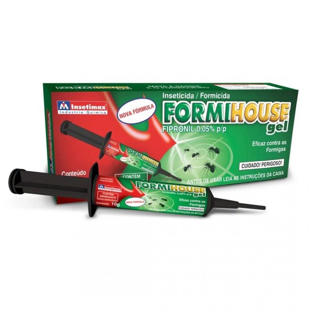 Formicida Gel Insetimax Formihouse Seringa de 10g