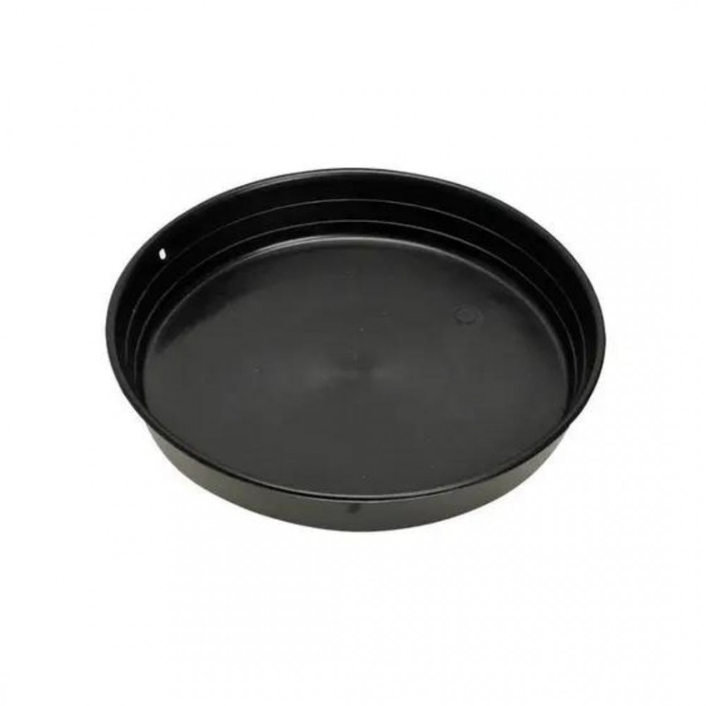 Prato Redondo para Vaso n°5 Treplast Preto