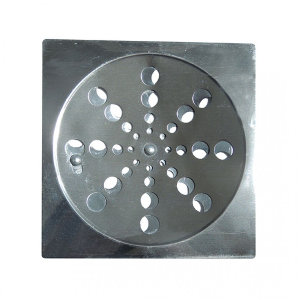 Ralo Grelha Quadrado 10x10cm Clarinox