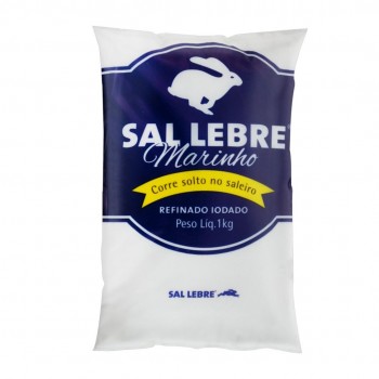 Sal Refinado Lebre 1Kg