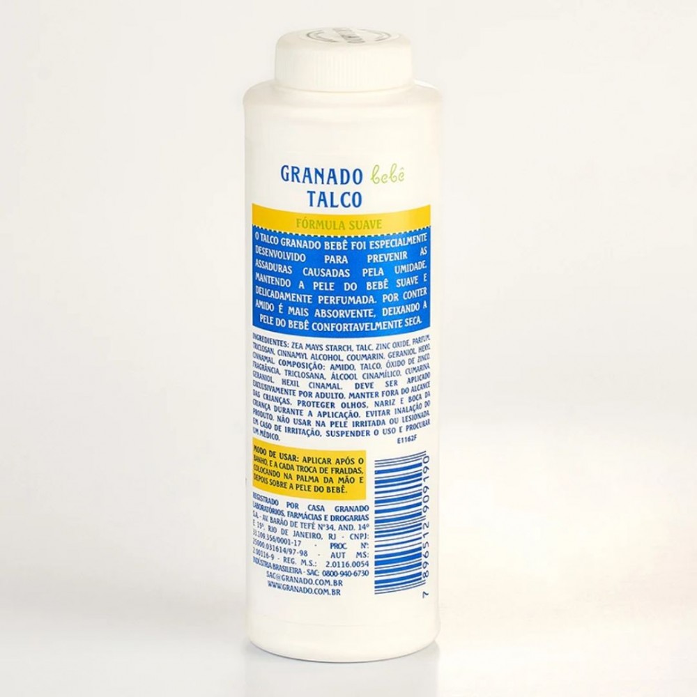 Talco Infantil Granado 100g