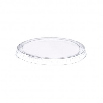 Tampa para Pote Plástico Descartável 100mL Altacoppo Transparente com 50 unid.