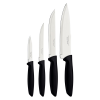 Conjunto p/ Churrasco Tramontina Plenus 4 peças Preto