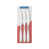 Faca Mesa Churrasco Inox Laguna c/ 3 Tramontina