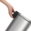 Lixeira Inox com Pedal 30L Tramontina Loop