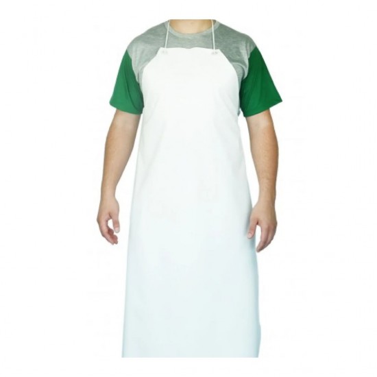 Avental de Silicone/Vinil CA9965 120x70cm Branco Avental de Silicone/Vinil CA9965 120x70cm Branco