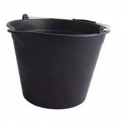 Balde Reforçado 12L para Concreto Zumblick Alça de Metal