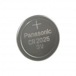 Bateria de Lítio 3V Panasonic CR2025 com 1 unid. Bateria de Lítio 3V Panasonic CR2025 com 1 unid.