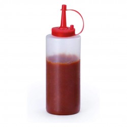 Bisnaga de Plástico 350mL para Catchup Plasduran  Bisnaga de Plástico 350mL para Catchup Plasduran