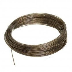 Cabo de Aço Encapado 2,7mm - por Metro Cabo de Aço Encapado 2,7mm - por Metro