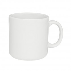 Caneca de Cerâmica Oxford 360mL Lisa Branca