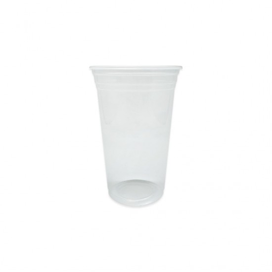 Copo Plástico Descartável 770mL Ultra Liso Transparente com 25 unid. Copo Plástico Descartável 770mL Ultra Liso Transparente com 25 unid.