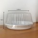 Embalagem Plástica Bolo Redondo Galvanotek G-35 Média com 1 unid. Embalagem Plástica Bolo Redondo Galvanotek G-35 Média com 1 unid.