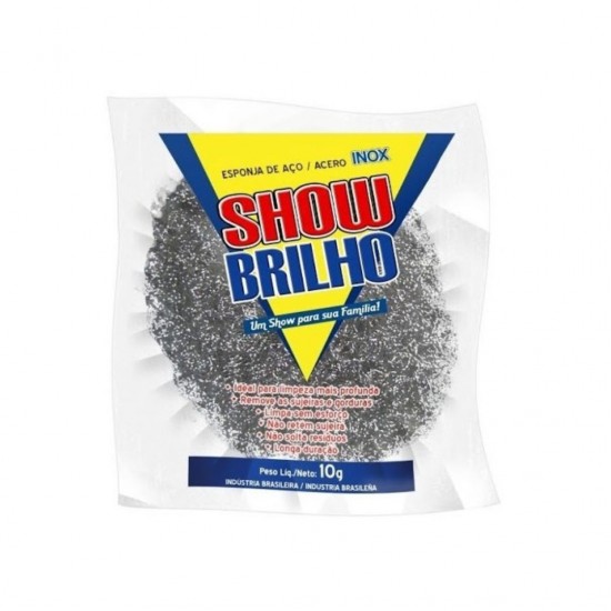 Esponja de Aço Inox Show Brilho Esponja de Aço Inox Show Brilho