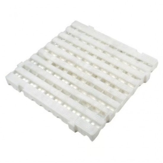 Estrado Plástico Modular Leve 25x25x2,5cm Branco Estrado Plástico Modular Leve 25x25x2,5cm Branco