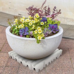 Estrado Plástico Modular Pesado 50x50x4,5cm SH050 Branco Estrado Plástico Modular Pesado 50x50x4,5cm SH050 Branco