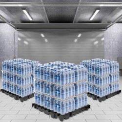 Estrado Plástico Modular Pesado 50x50x4,5cm SH052 Preto Estrado Plástico Modular Pesado 50x50x4,5cm SH052 Preto