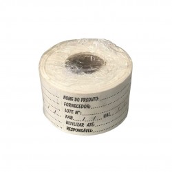 Etiqueta Adesiva Bopp Produto/Fabricante 60x40cm com 500 unid.