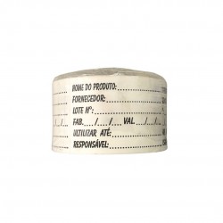 Etiqueta Adesiva Bopp Produto/Fabricante 60x40cm com 500 unid.