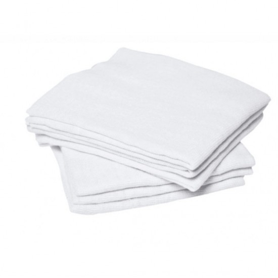 Flanela Branca Araras 28x38cm Flanela Branca Araras 28x38cm
