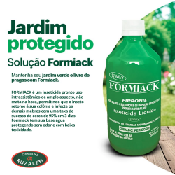 Formicida Líquido Formiack 250mL com Pulverizador Formicida Líquido Formiack 250mL com Pulverizador