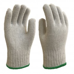 Luva de Algodão sem Pigmento Branca Plastcor